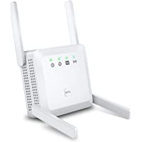Los mejores  - WiFi Repetidor WiFi Amplificador 1200Mbps DualBand (5G-867Mbps+2.4G-300Mbps) Extensor de WiFi 4 Antenas Cobertura Total…